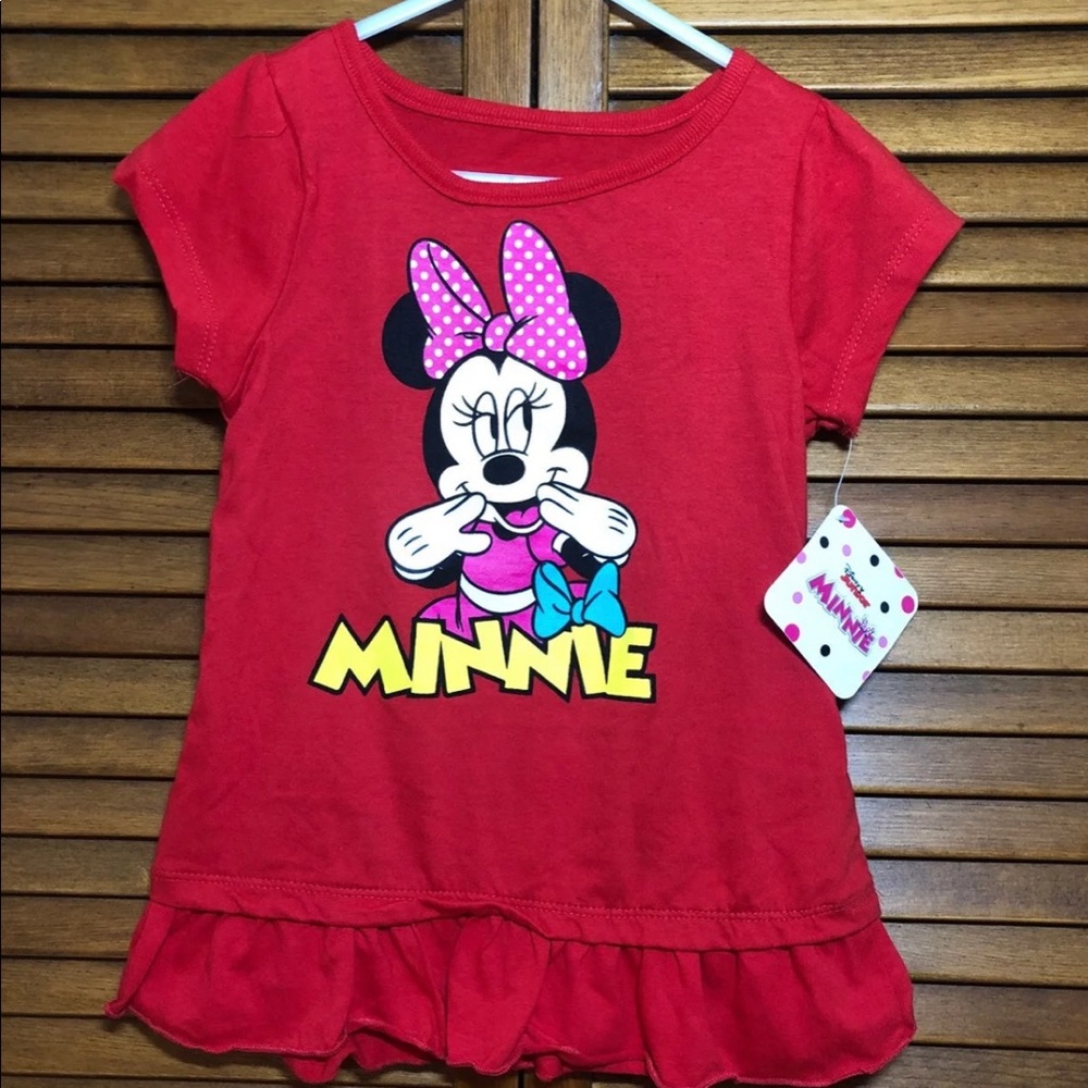 Minnie Mouse Tee Size 5/6